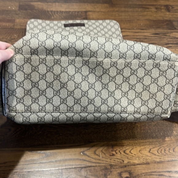 GG plus diaper bag (Gucci diaper bag with multiple pockets) - Picture 8 of 9